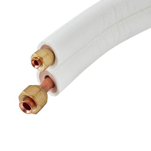 AircoTube koelleiding geïsoleerd flare leidingset Ø1/4" x 3/8" (rol van 3 meter) FS2303